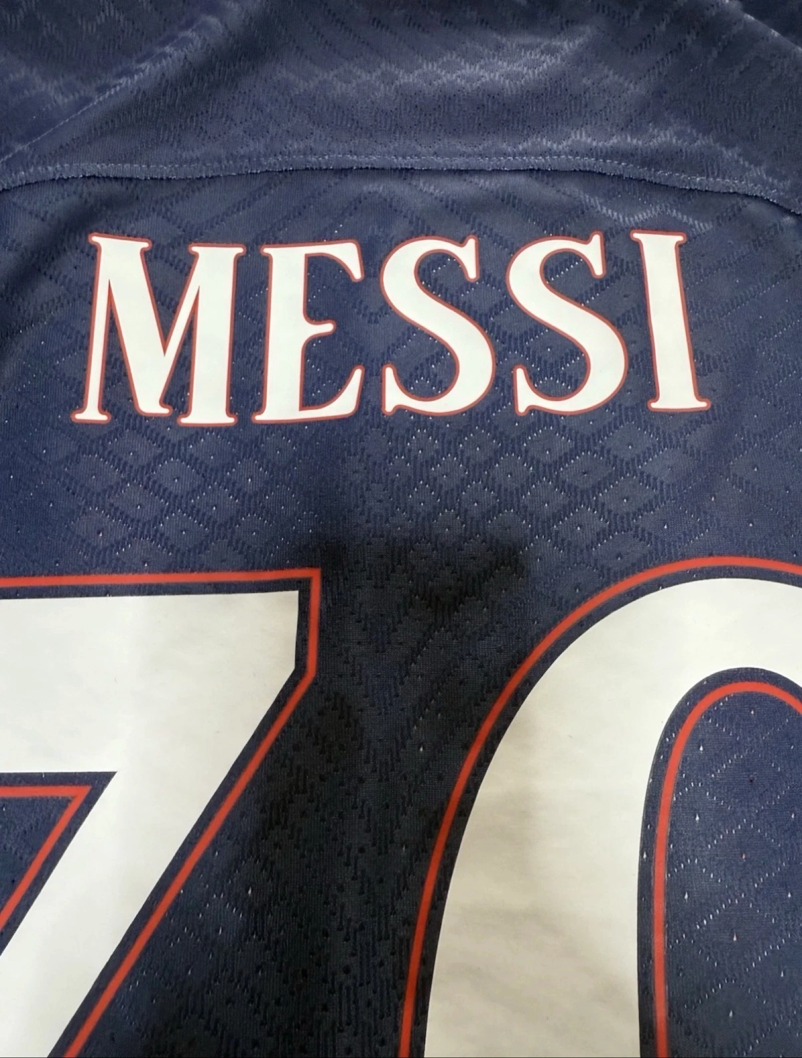 Camiseta oficial PSG 2022/2023 vapor partido talla L Messi local UEFA Champions League nueva – photo 2